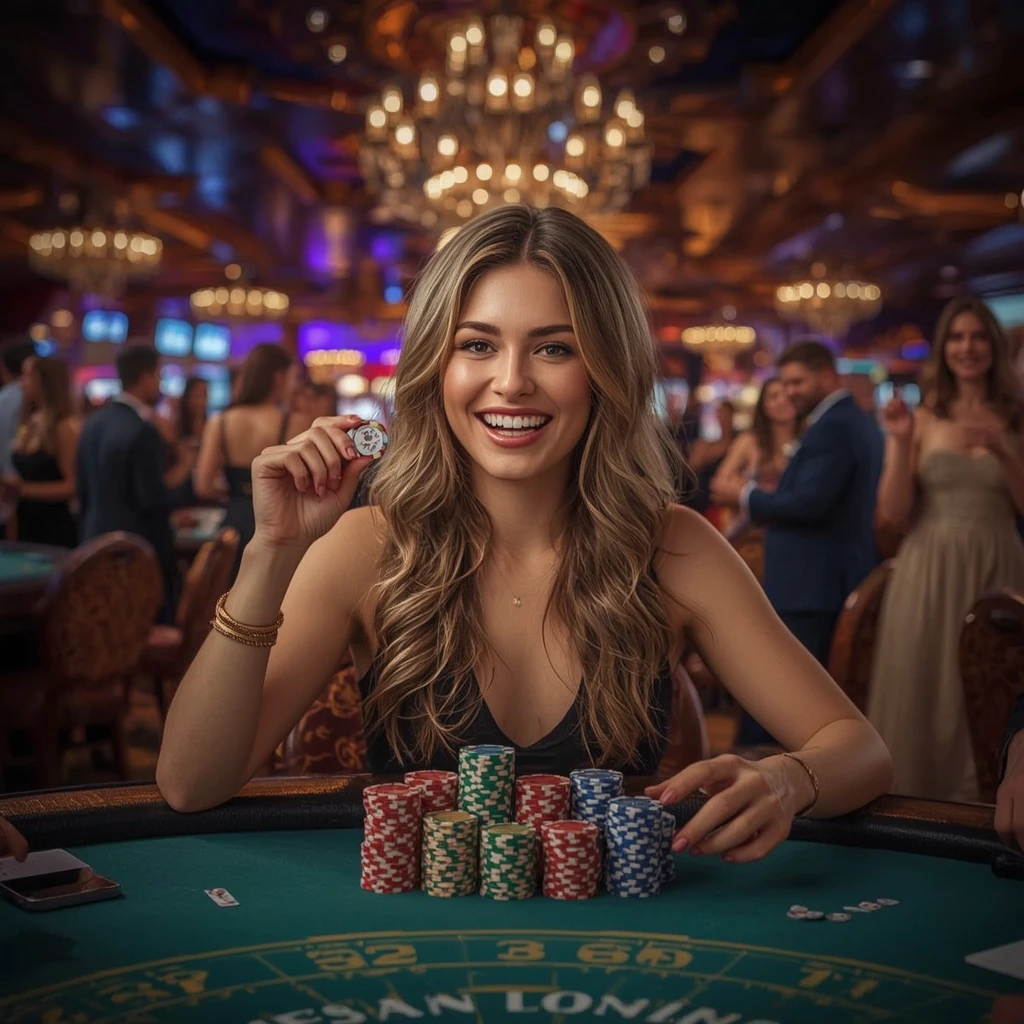 bonus dans les mains de l'homme au casino KINBET CASINO