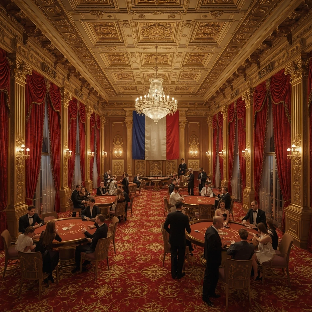 Le casino et le drapeau français KINBET CASINO